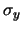 $\sigma_y$