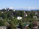 03 * View of Eiger (3970m), M�nch (4099m) and Jungfrau (4158m) from Bundesterrasse