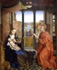 04 * MFA, Saint Luke Drawing the Virgin (ca. 1435-40, Rogier van der Weyden, Netherlandish)